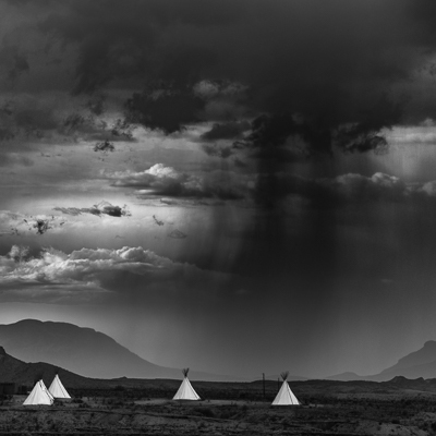 Dennis Fritsche Teepees In The Rain Terliongua 01