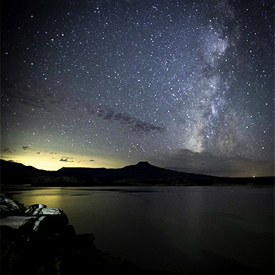 Janis Hefley Milky Way Over Pedernal Tps 2