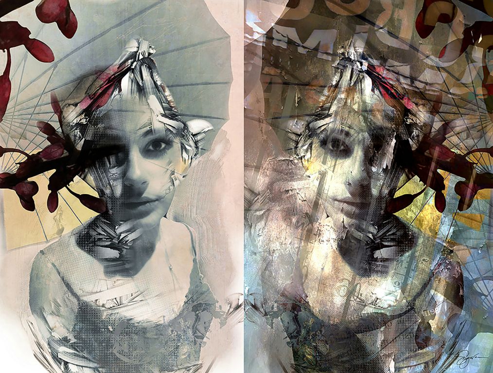Sequence of BeingiPhone 6+, Art Studio, Stackables, Image Blender, iColoramaBobbi McMurryPhoenix, AZ