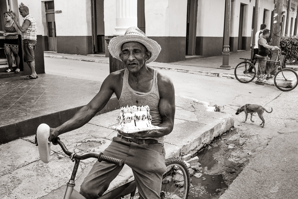 Man with Cake - Remedios, CubaStan RaucherSeattle, WAArchival Pigment Print