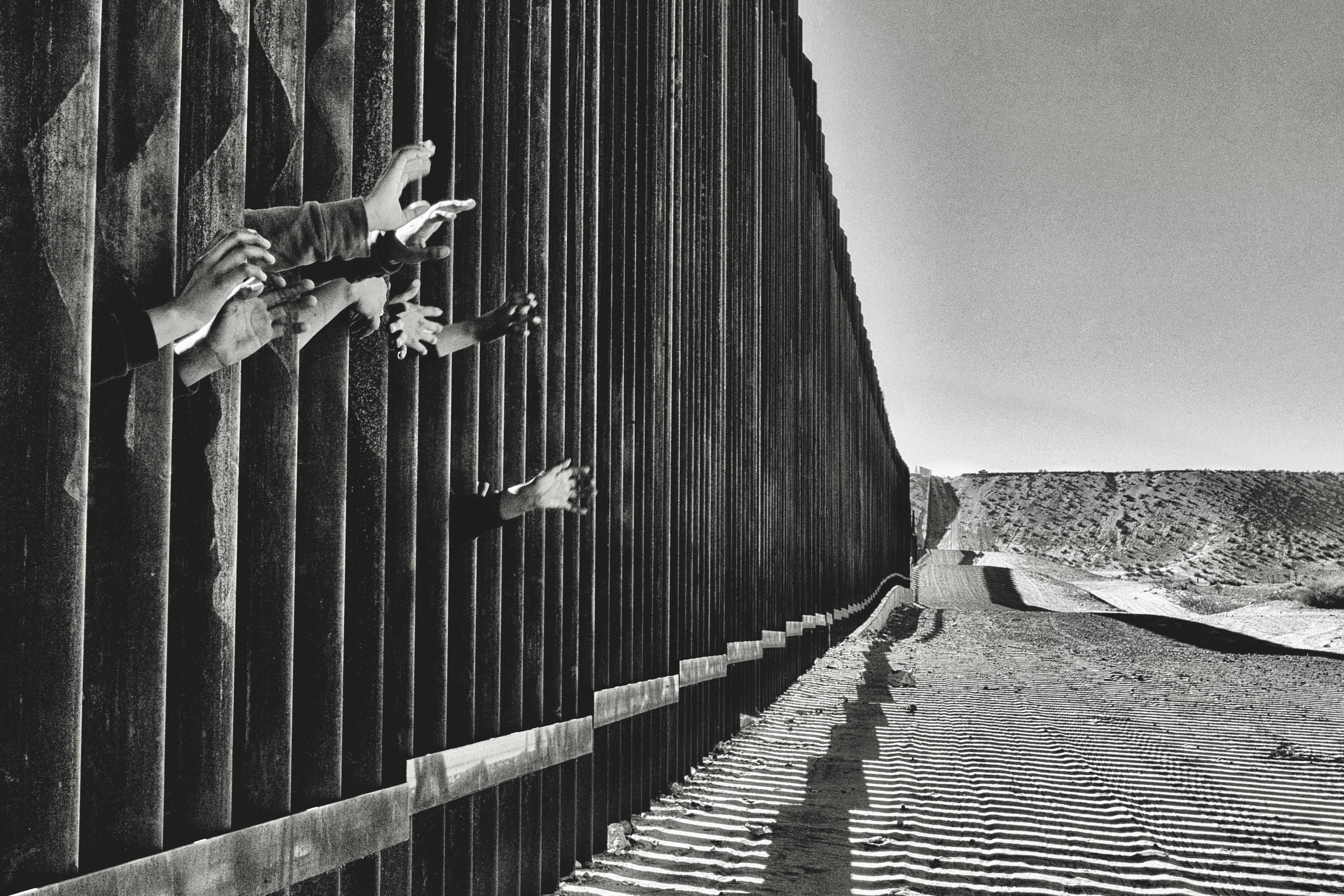 Hands Through the Wall, Anapra, NM 2018