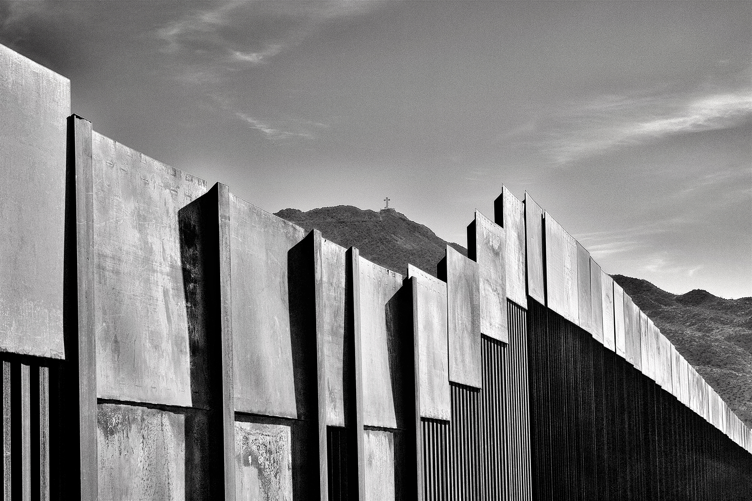 Mount Cristo Rey from the Juarez, Mexico Side of the Wall 2019