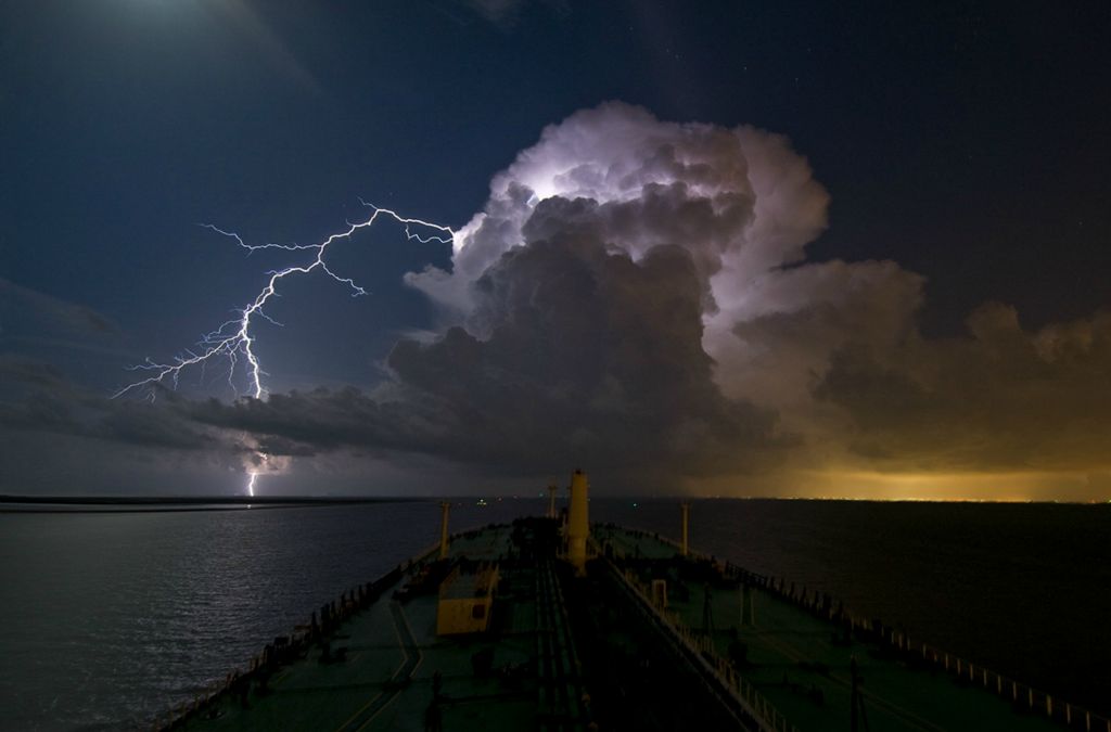 Thunderstorm at NightDigital PhotographLouis VestHouston, TX