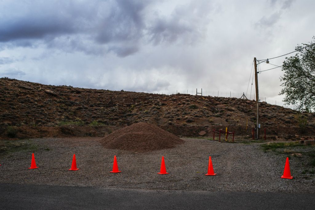 Phillip PerimanAmarillo, TXParking lot near Canyon de Chellyarchival ink jet print