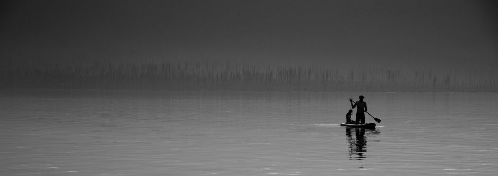 Silhouettes on the LakeArchival Digital PhotographVincent FerrariBowie, MD